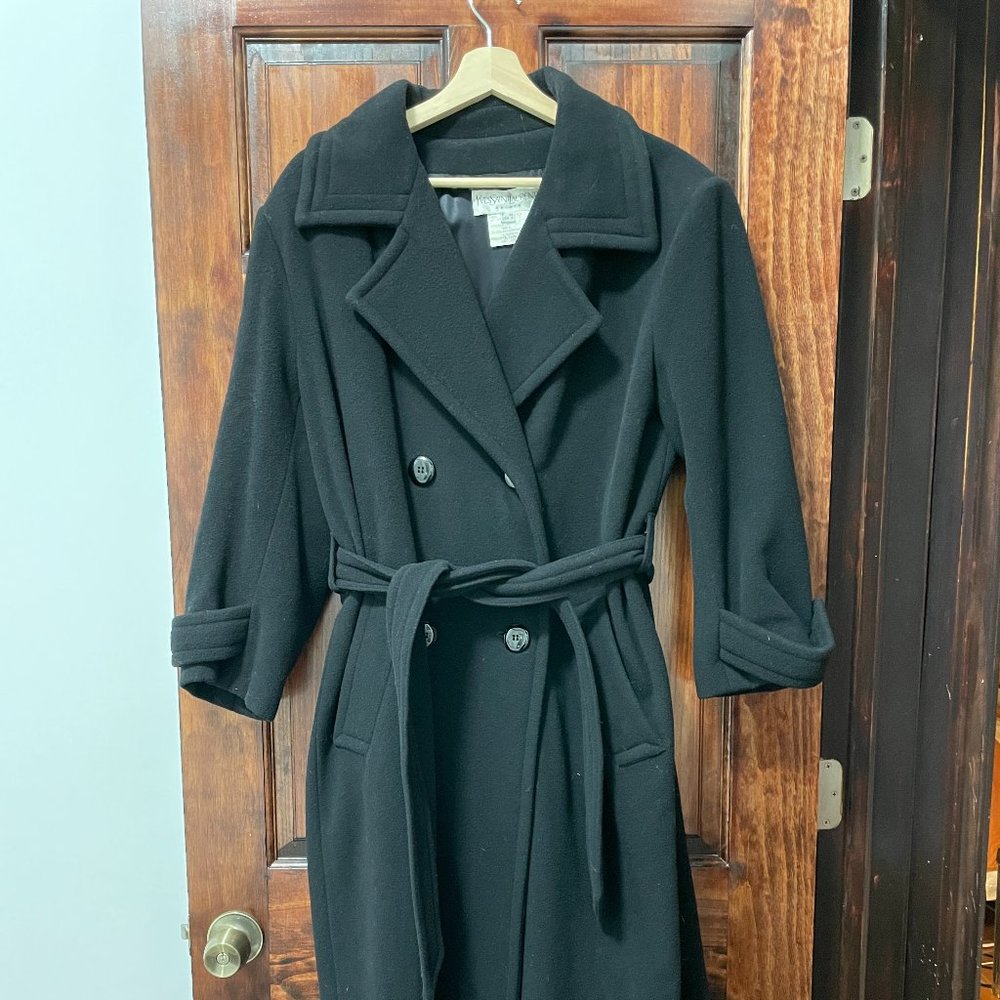 Yves Saint Laurent Wool Cashmere Coat